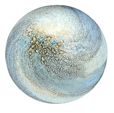 Glaslampe großer Planet