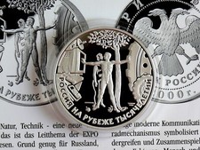 Russland 3 Rubel 2000