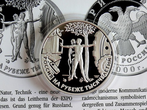 Russland rubel 2000 - 3,