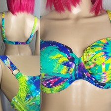 Luxus Bikini, Cyell, Größe 70/32, Cup F, Schwimm Bade Oberteil Top BH Damen neu