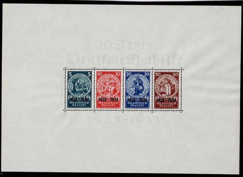 Deutsches reich block - deutsches, **