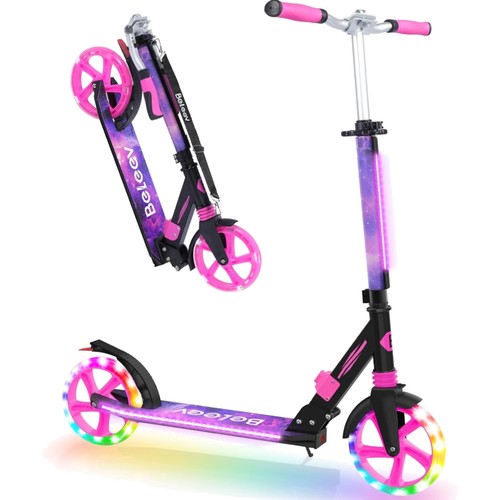 City scooter mit led lichtern - city-scooter,