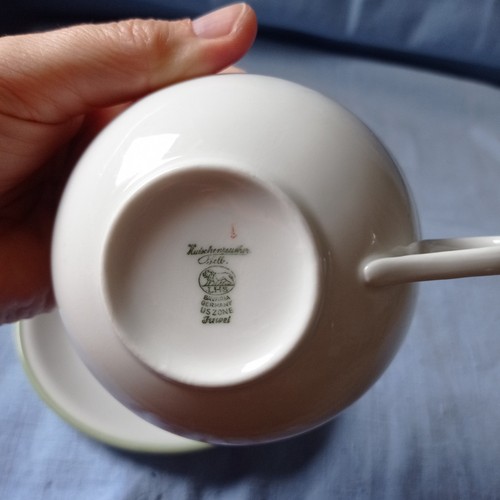 Eine teetasse mit - eine,