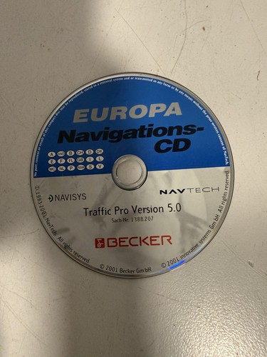 Becker traffic pro version 0 - becker,