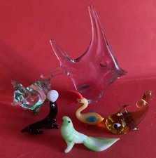 Konvolut Glasfiguren Lauscha