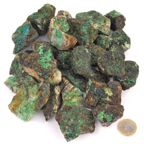 Chrysokoll edelsteine roh - chrysokoll,