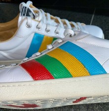 DSQUARED2 S/S 2014 RAINBOW 46 SNEAKER SCHUHE SHOES SNEAKERS MONTANA hot rainbow