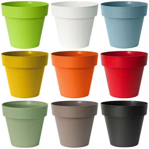 Blumentöpfe farben und 10 - blumentöpfe,