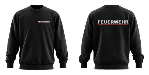 Feuerwehr jogginganzug black - jogginganzug,