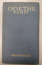 Goethe faust gesamtausgabe - goethe,