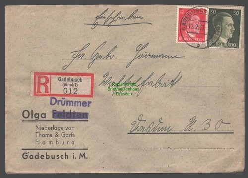 B9346 brief gebr hörmann - gebr.,