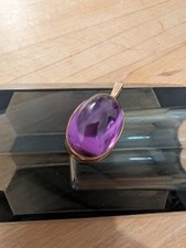 Pendant 585 Rose Gold Amethyst