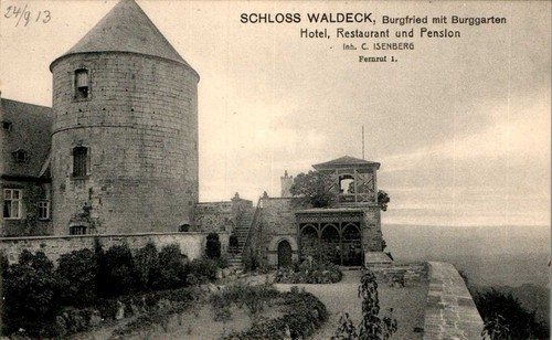 Gruss aus waldeck schloss - gruss,