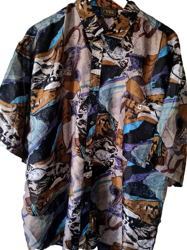 Seidenhemd herren neu - ,