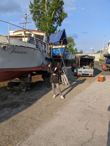 Kajütboot verdränger - kajütboot, 8m