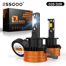 D2S D2R  LED Scheinwerfer Mit Zulassung 20000LM 6500K Fern Abblendlicht Halogen