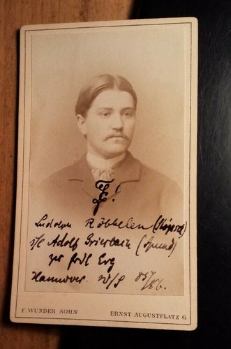 Student ludolph röbbelen - röbbelen, im