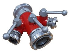 Storz Verteiler mit Kugelhahn