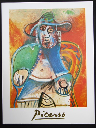 Vieil homme assis - assis,, mougins