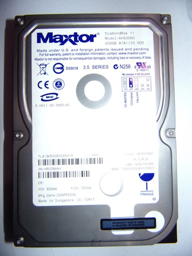 Seltene 500 ide festplatte - 500, gb