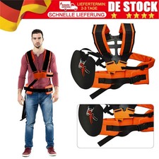 Profi Doppel Schultergurt Tragegurt für Motorsense Freischneider STIHL Trimmer