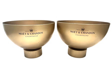 2 x Moet & Chandon Gold XXL Great Bubble Champange Kühler und Eiskübel Vasque