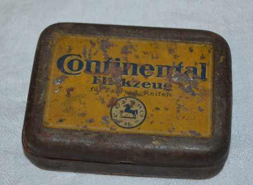 Uralte blechdose continental - blechdose,