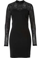 Kleid mit Spitze Gr. 36/38