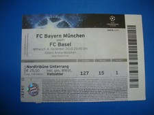 1011 Ticket Bayern München FC
