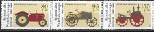 2021  Deutschland Mi. 3618-20 **MNH   Historische Traktoren.