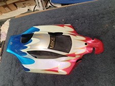 Airbrush Karo Painted Body Kyosho Inferno MP777 Neu Unbenutzt 