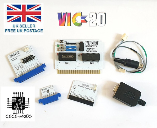 Commodore vic diagnose test - vic,