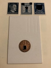1939 WW2 WK Deutsches Reich A.Hitler RARE LOT 3 Briefmarken Coin set 3 stamps HK