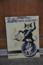 Altes Blechschild 30er Jahre