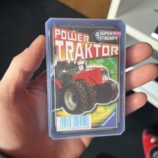 Super Trumpf Power Traktor Quartett Guter Zustand