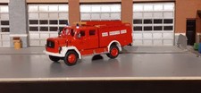 Preiser Magirus Deutz Feuerwehr Osnabrück Tank Löschfahrzeug Eigenbau In 1/87