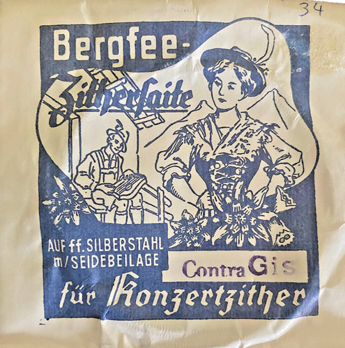 Bergfee konzertzither saite - bergfee, konzertzither-saite