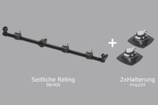 Set fasten seitliche - seitliche, reling+