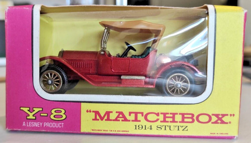 Matchbox 1914 stutz - matchbox, stutz"