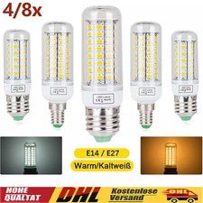 4/8x E27 E14 LED Glühbirne