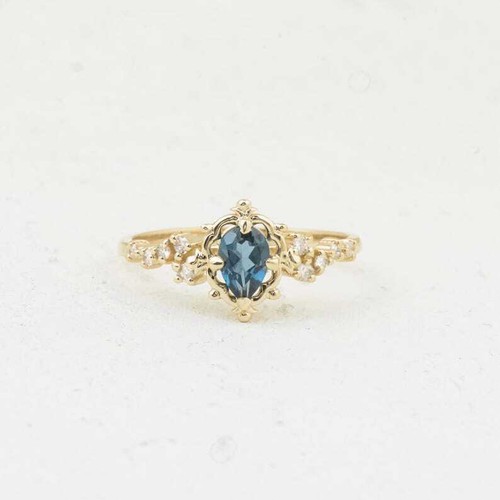 14k gelbgold natürlicher - 14k,