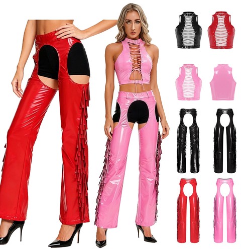 Damen leder chaps - leder,