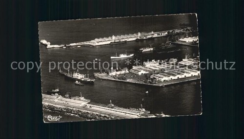 Casablanca hafen luftbild - hafen,