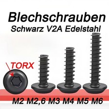 Blechschrauben TORX Flachkopf