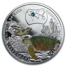2014 Niue Island $1- Silver