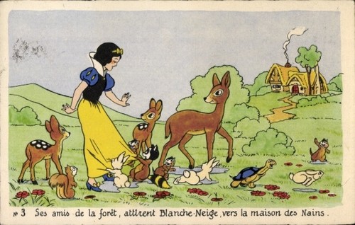 Walt disney tiere des - ak, disney,