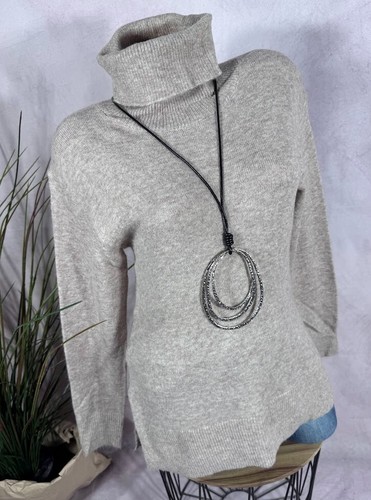 Neu rollkragen long pullover - long,