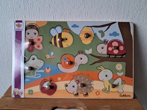 Holzpuzzle kinder eichhorn - -,