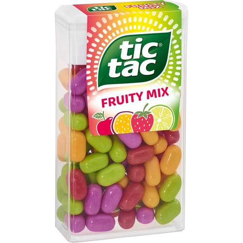 Tic tac fruity mix - spender, mit