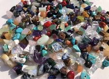 Edelsteinperlen Naturform Mix